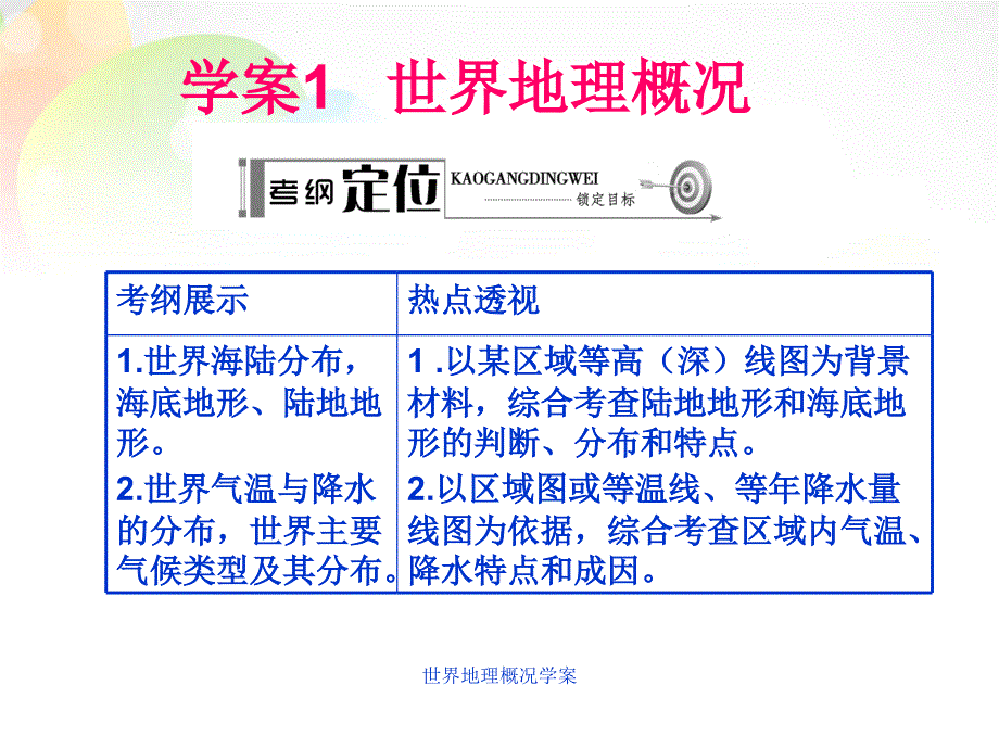 世界地理概况学案课件_第2页