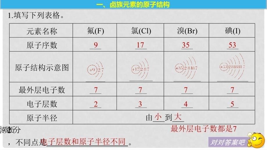 高中化学 第一章 物质结构元素周期律 第一节 元素周期表第3课时课件4 新人教版必修2_第5页