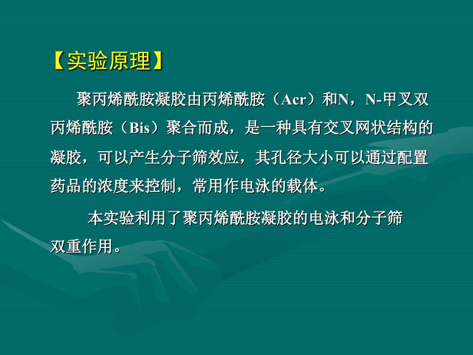 SDS聚丙烯酰胺凝胶电泳法测定蛋白质的相对分子质量解析_第3页