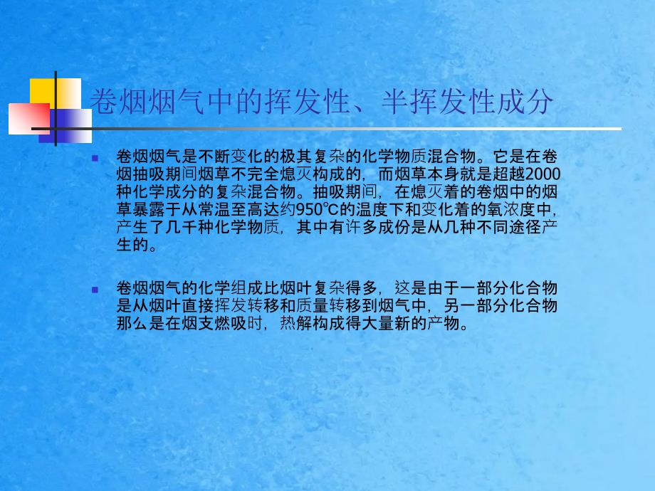 烟气挥发性半挥发性成分及其分析技术ppt课件_第2页