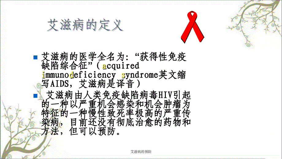 艾滋病的预防课件_第2页