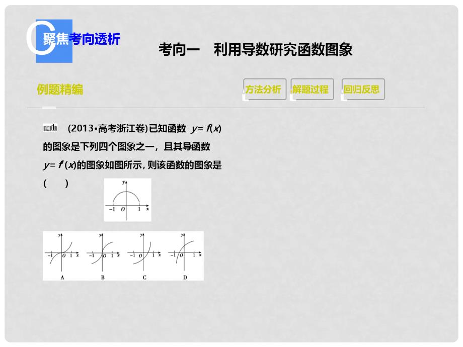 高考数学一轮总复习（知识梳理+聚焦考向+能力提升）专题一 函数与导数综合题的解答课件 理_第3页