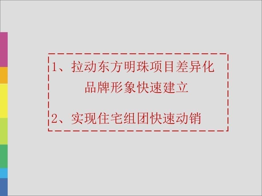 菲斯特广告重庆银星东方明珠项目上市推盘思路_第5页