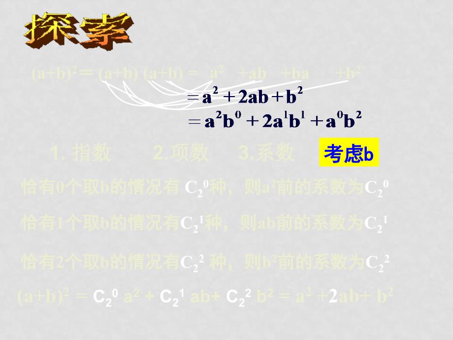 高中数学：1.3 .1二项式定理课件 新课标人教A版选修23_第3页