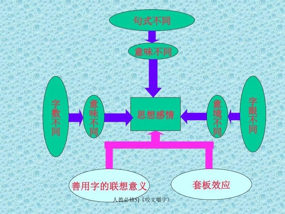 人教必修5咬文嚼字课件_第5页