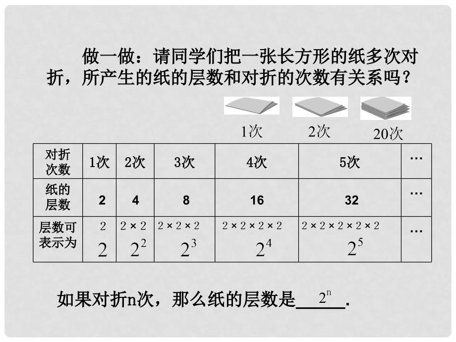 优+学案七年级数学上册 1.5.1 乘方（第1课时）课件 （新版）新人教版_第4页