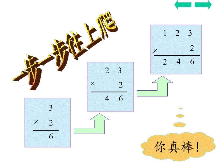 多位数乘一位数笔算不进位1____三年级上册数学课件_第5页