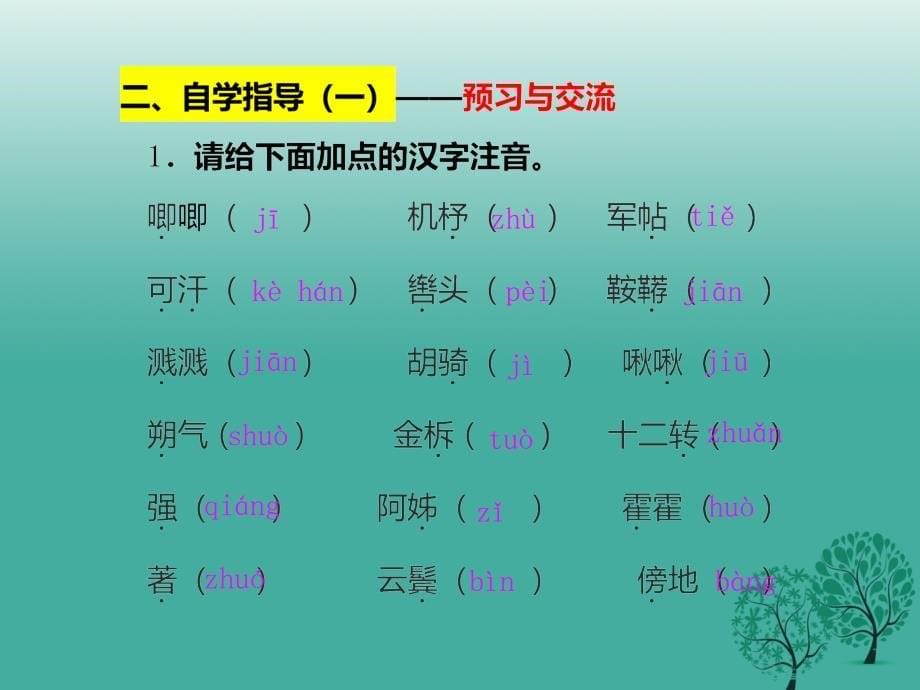 七年级语文下册 第2单元 8 木兰诗课件 新人教版1.ppt_第5页