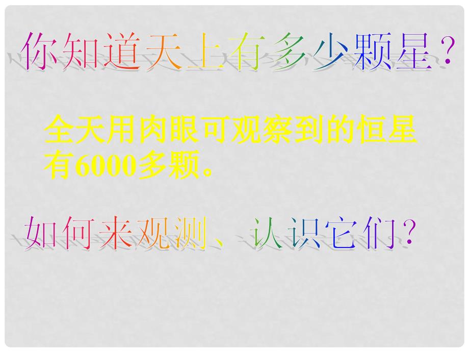 浙江省温州市平阳县鳌江镇第三中学七年级科学上册 3.4观测太空课件 浙教版_第3页