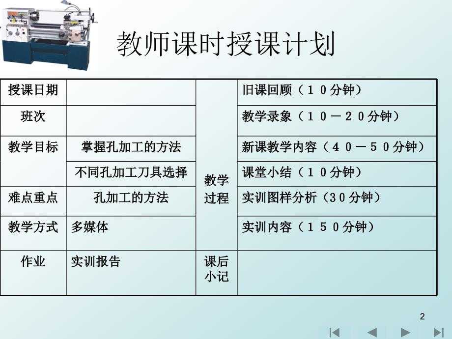 车工工艺与技能训练_项目3-车削套类工件_第2页