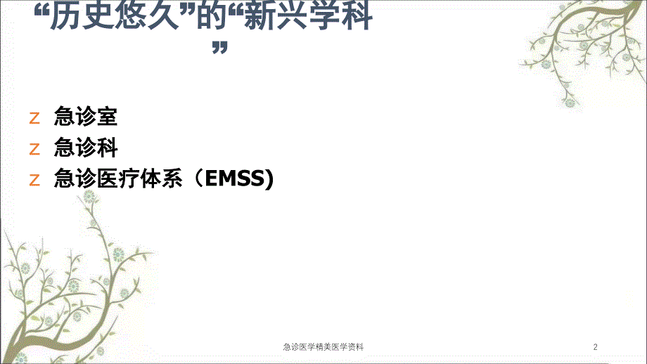 急诊医学精美医学资料课件_第2页