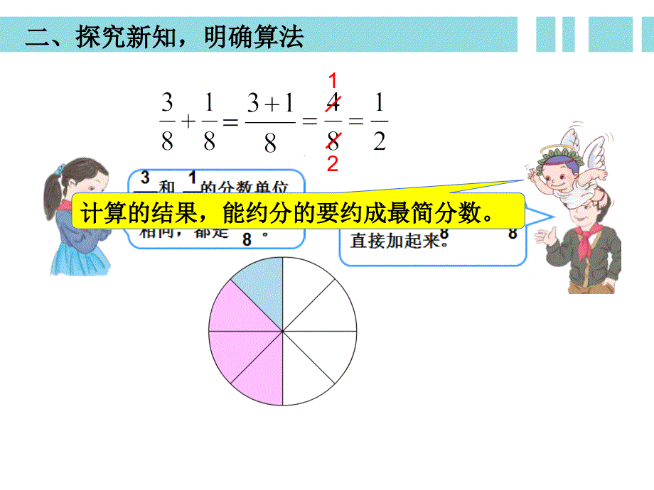 同分母分数加减法新授课课件_第4页