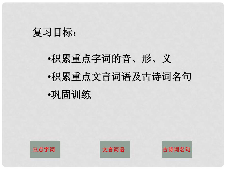 山东省临沂市青云镇中心中学八年级语文下册《第36单元》复习课件1_第1页