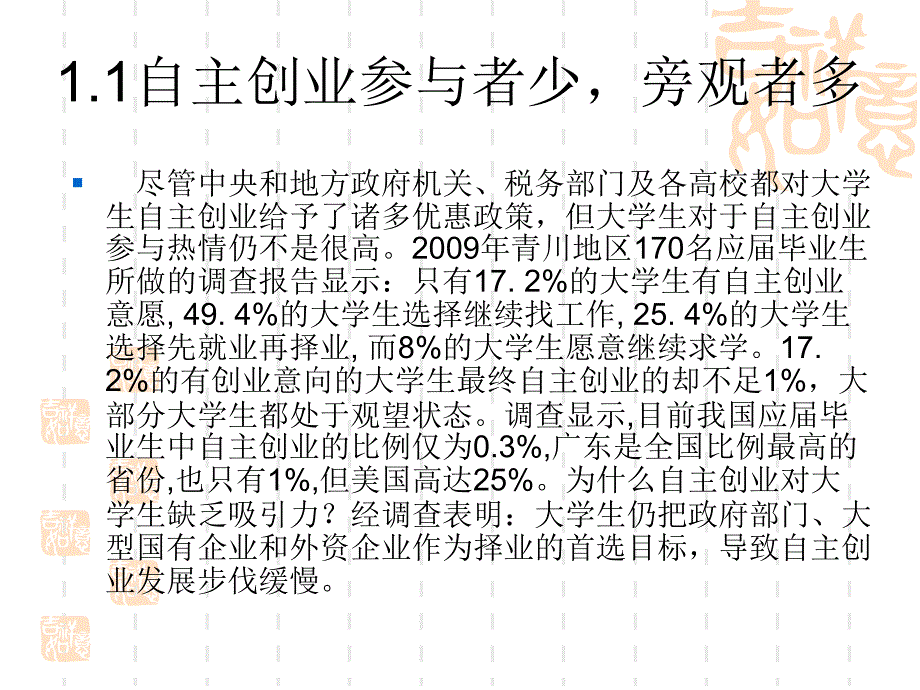 毕业生自主创业情况调查分析_第4页