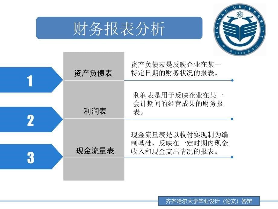 财务报表毕业论文答辩ppt_第5页