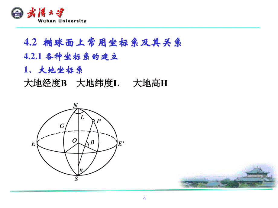 地球椭球及投影理论_第4页