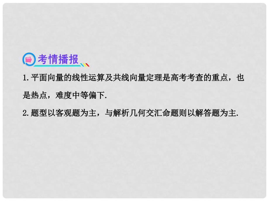 湖南省高中数学 4.1平面向量的概念及其线性运算配套课件 理 新人教A版_第4页