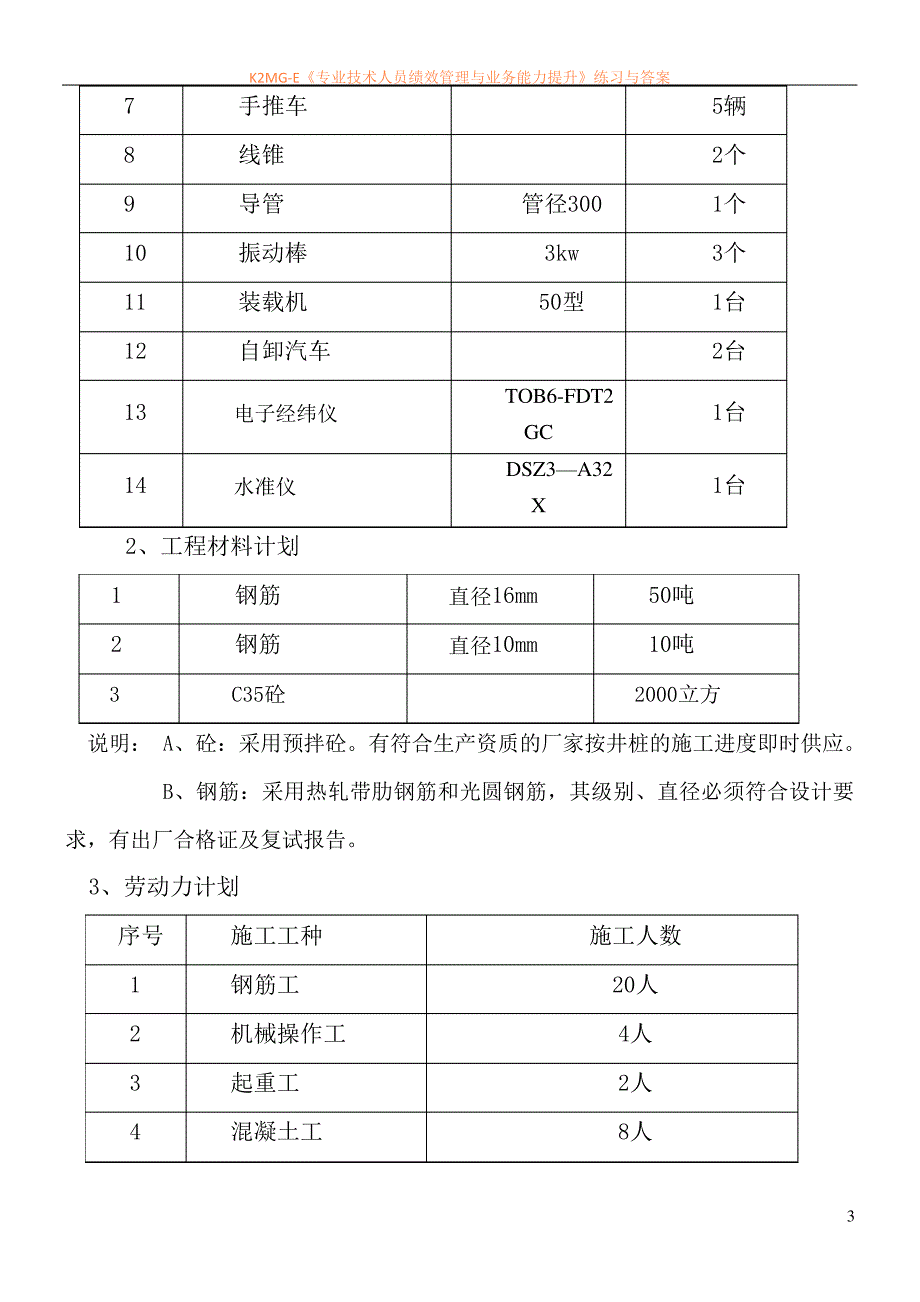 旋挖桩施工方案g_第3页