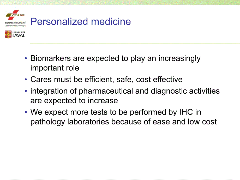 From Biomarkers to Diagnostic Tools Used inthe Clinic从生物标志物应用于临床诊断工具_第4页