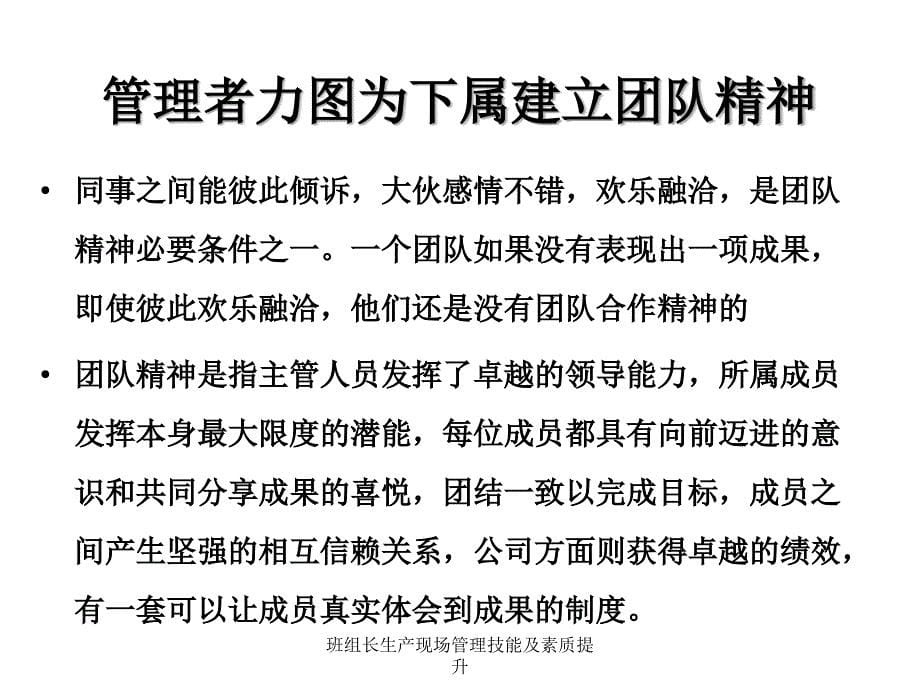 最新班组长生产现场管理技能及素质提升_第5页