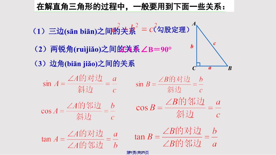 28.2.2应用举例实用教案_第1页