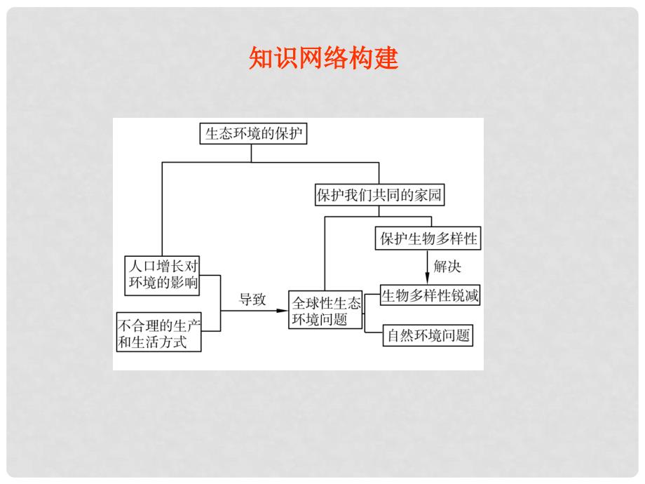 高考生物 第6章 生态环境的保护总复习课件 新人教版_第3页