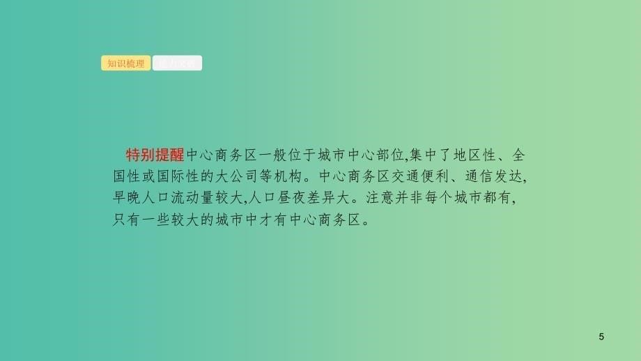 2020版高考地理大一轮复习第七章城市的空间结构与城市化7.1城市的空间结构课件中图版.ppt_第5页