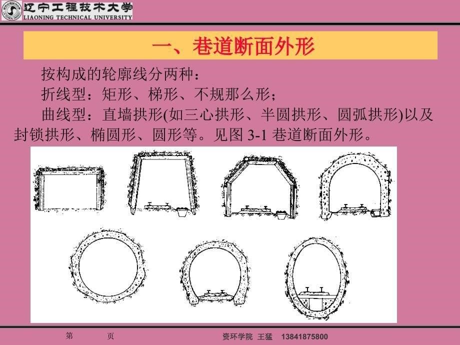 巷道断面设计ppt课件_第5页