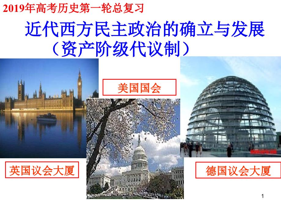 英国君主立宪制(高三一轮复习)PowerPoint 演示文稿_第1页