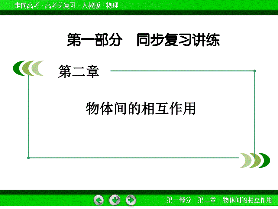 届高三物理人教版一轮复习第1讲重力弹力摩擦力课件_第2页