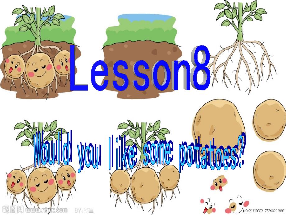 五年级英语上册Lesson8Wouldyoulikesomepotatoes课件5科普版_第1页