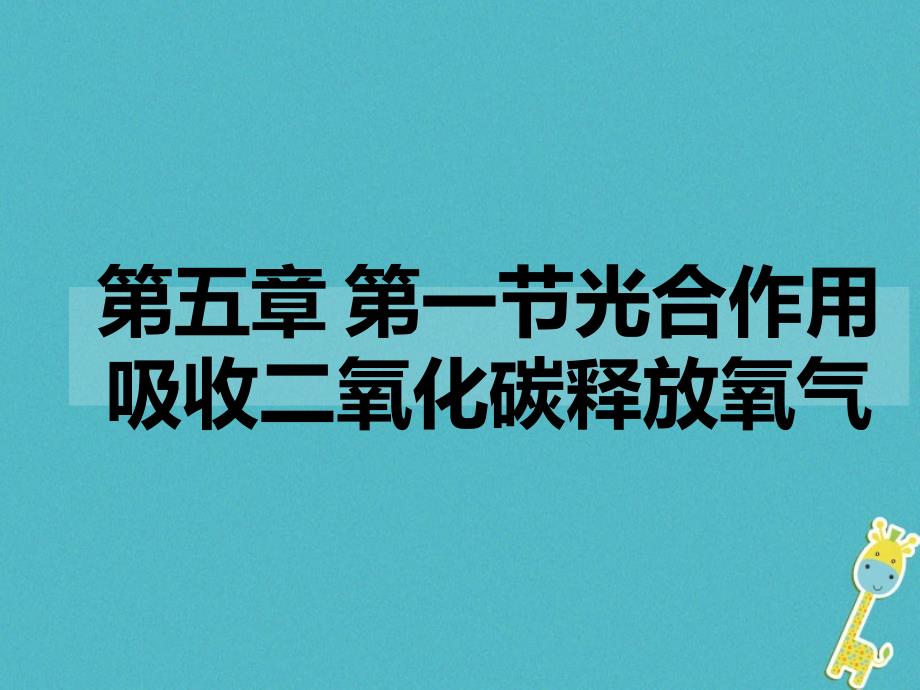 七年级生物上册 3.5.1光合作用吸收二氧化碳释放氧气1 （新版）新人教版_第3页