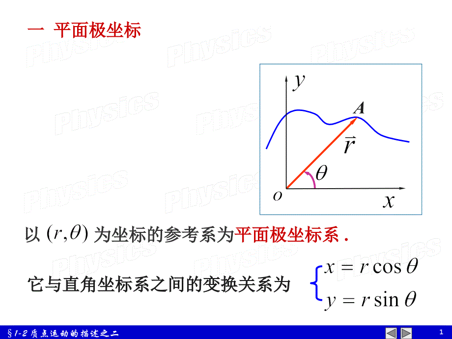 《大学物理(祝之光)》第一章.ppt_第1页