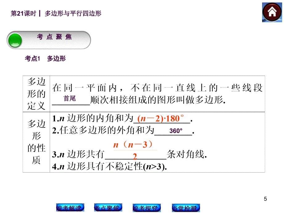 中考数学复习四边形ppt课件_第5页