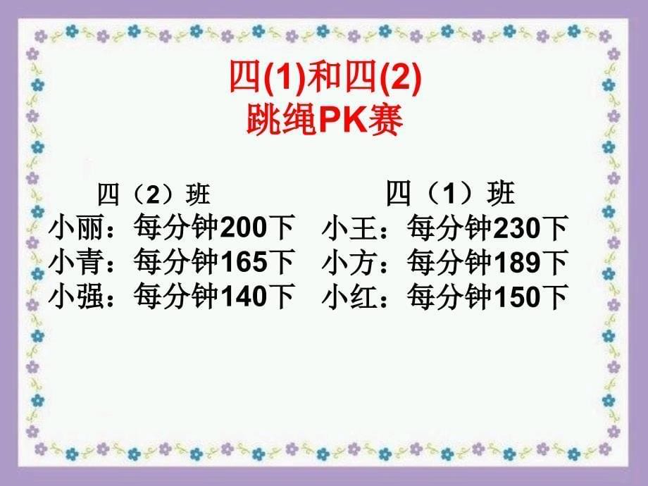 数学广角《赛马》教学课件_第5页