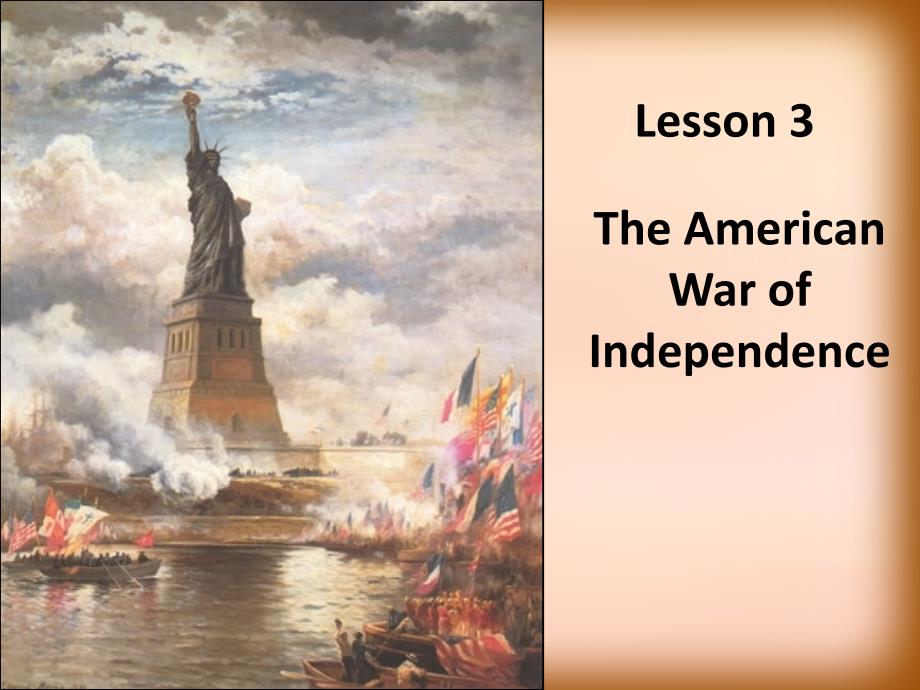 The-American-War-of-IndependencePPT优秀课件_第1页