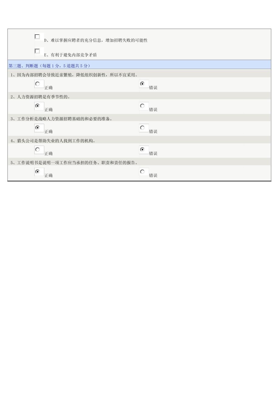 《战略人力资源管理》第04章在线测试_第3页