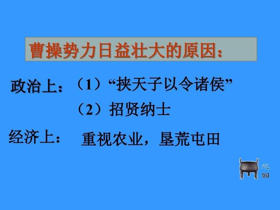 七年级上册人教版历史三国鼎立PPT课件_第5页