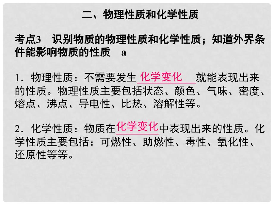 浙江省中考科学第一轮总复习《常见的化学反应》课件_第3页