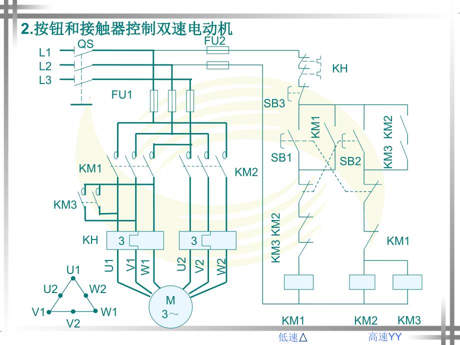 课题七--多速异步电动机的控制线路课件_第4页