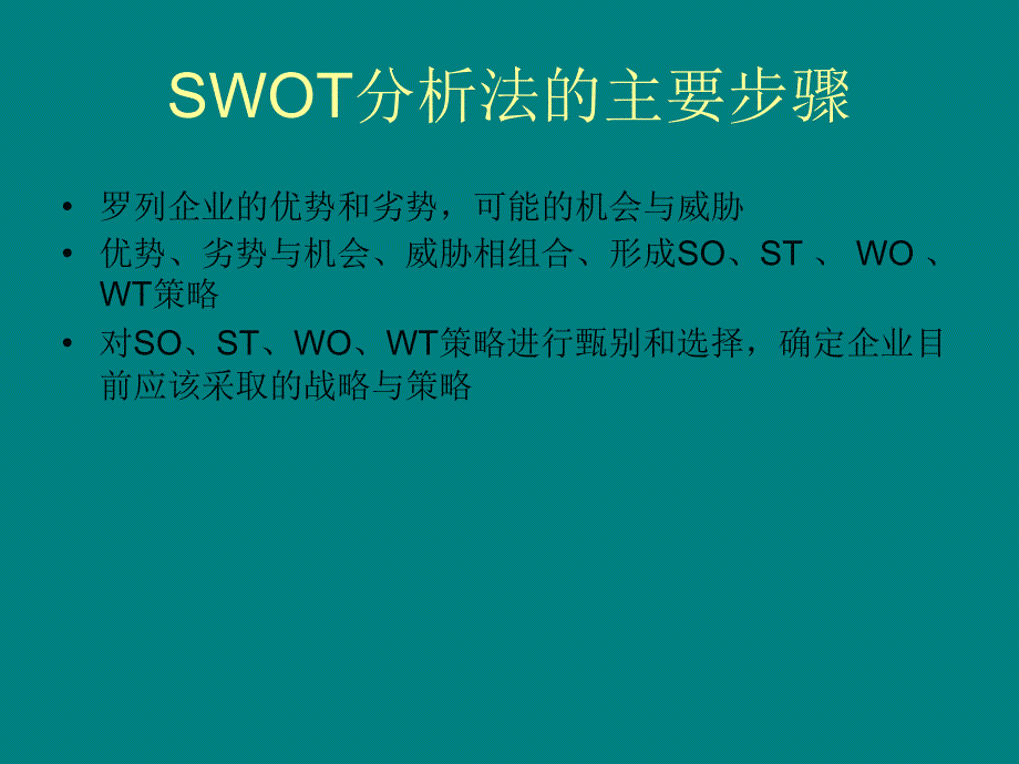 肯德基市场营销环境swot分析报告.ppt_第3页