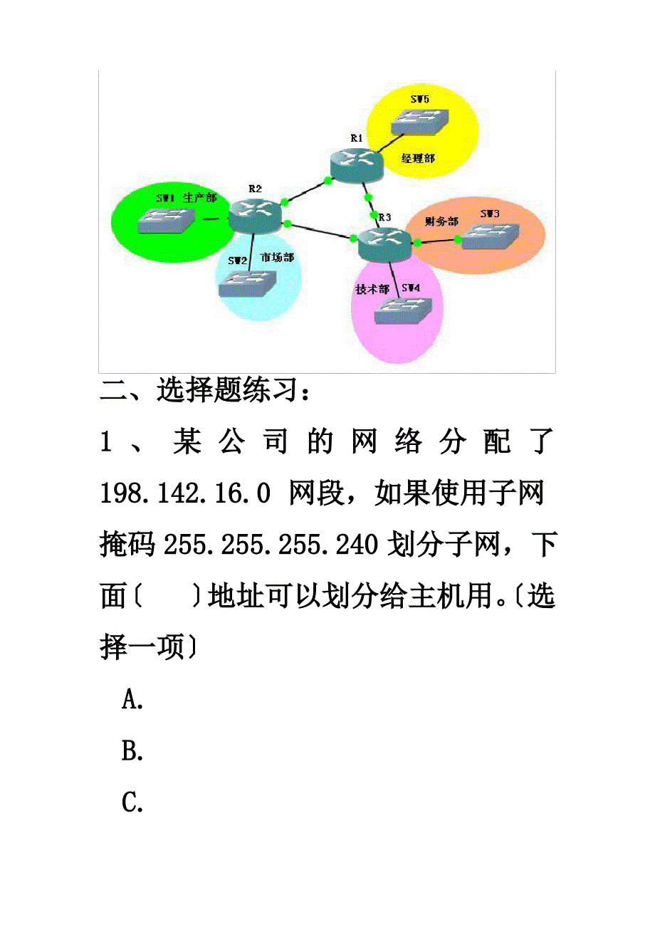 子网划分练习题_第3页