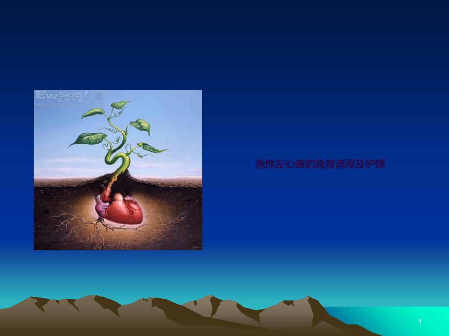 急性左心衰的急救流程及护理ppt课件_第1页