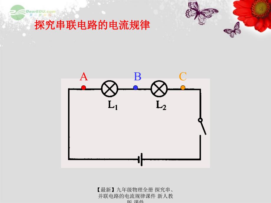 最新九年级物理全册探究串并联电路的电流规律课件新人教版课件_第2页