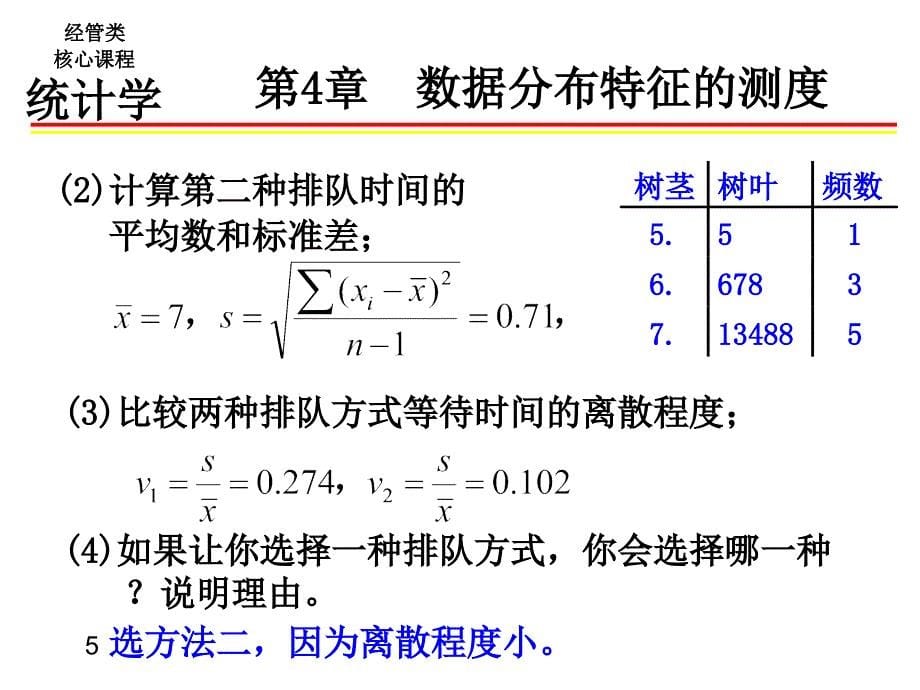 统计学习题答案 4~9章_第5页