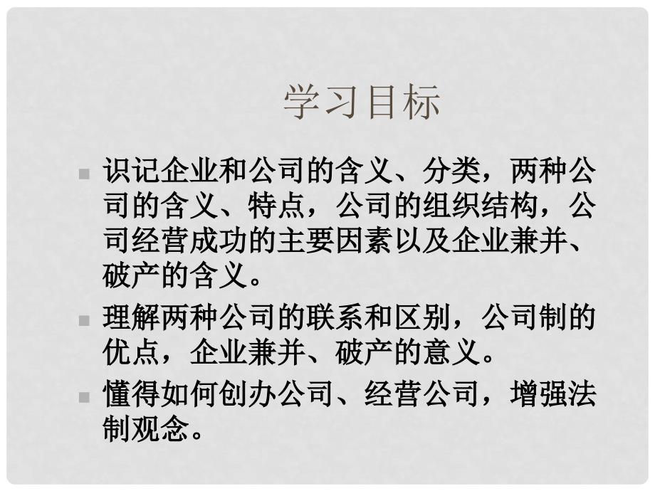 高中政治经济生活公司的经营课件人教版必修一_第3页