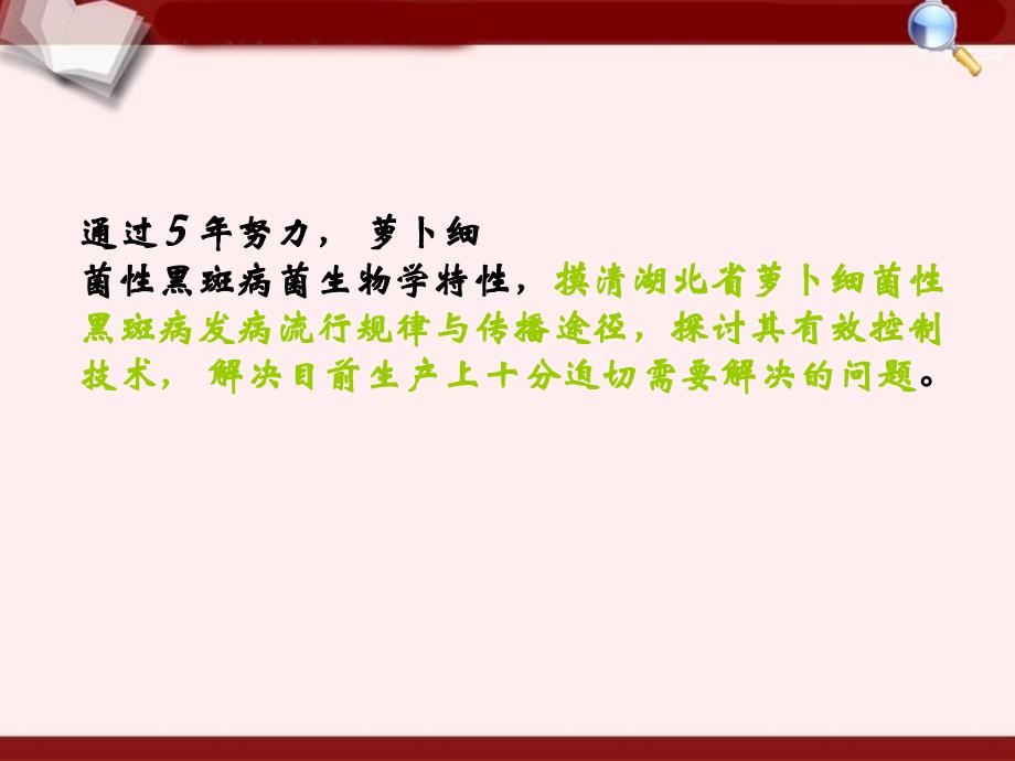 萝卜细菌性黑斑病灾变规律与应急控制技术.ppt_第4页