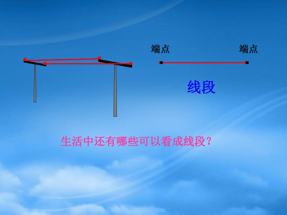 四级数学上册线段射线和直线1课件西师大_第4页