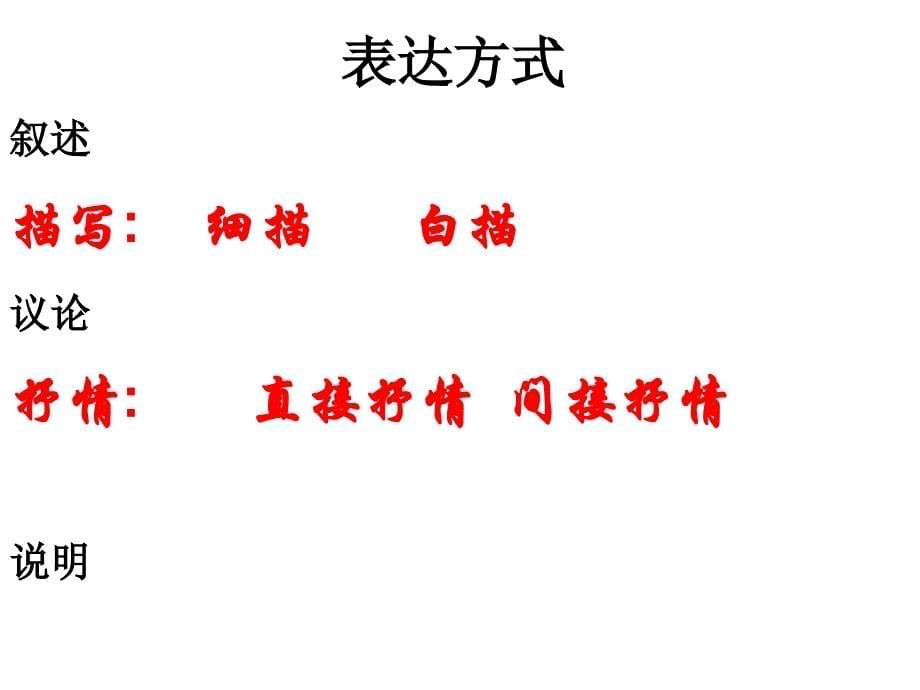 高三语文古代诗歌鉴赏表达技巧课件pp课件_第5页