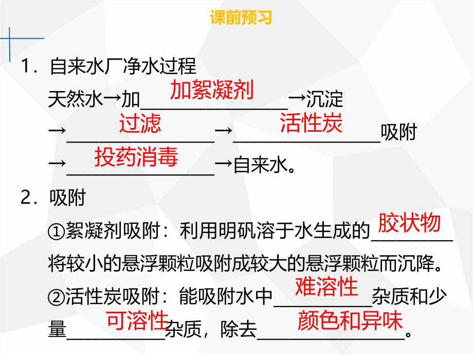 2019年秋九年级化学上册第四单元自然界的水课题2水的净化课件 新人教版.ppt_第3页